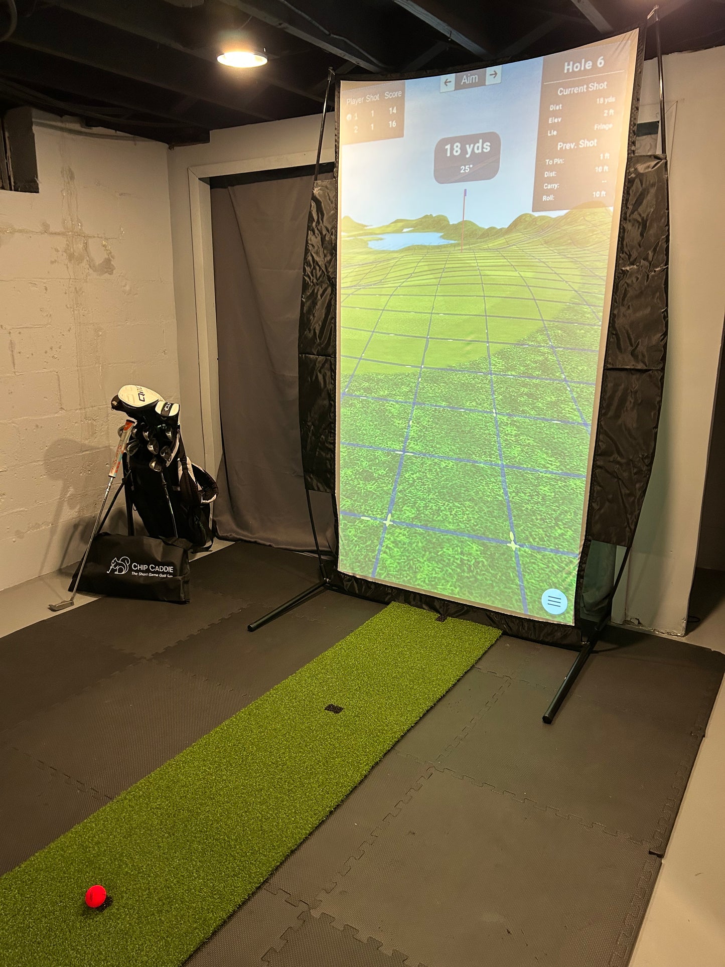 Chip Caddie Golf Simulator